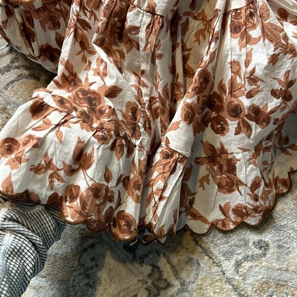 NWT Milly KIARA DRESS IN CAFE BOUQUET M - Picture 7 of 7